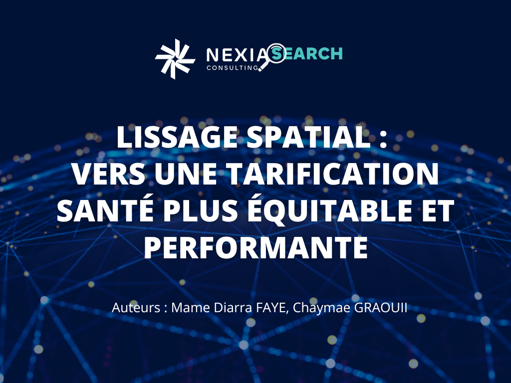 Lissage Spatial Vers Une Tarification Sante Plus Equitable Et Performante