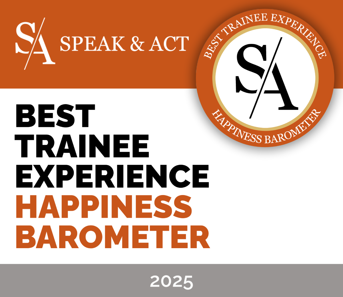 Label Best Trainee Experience 2025