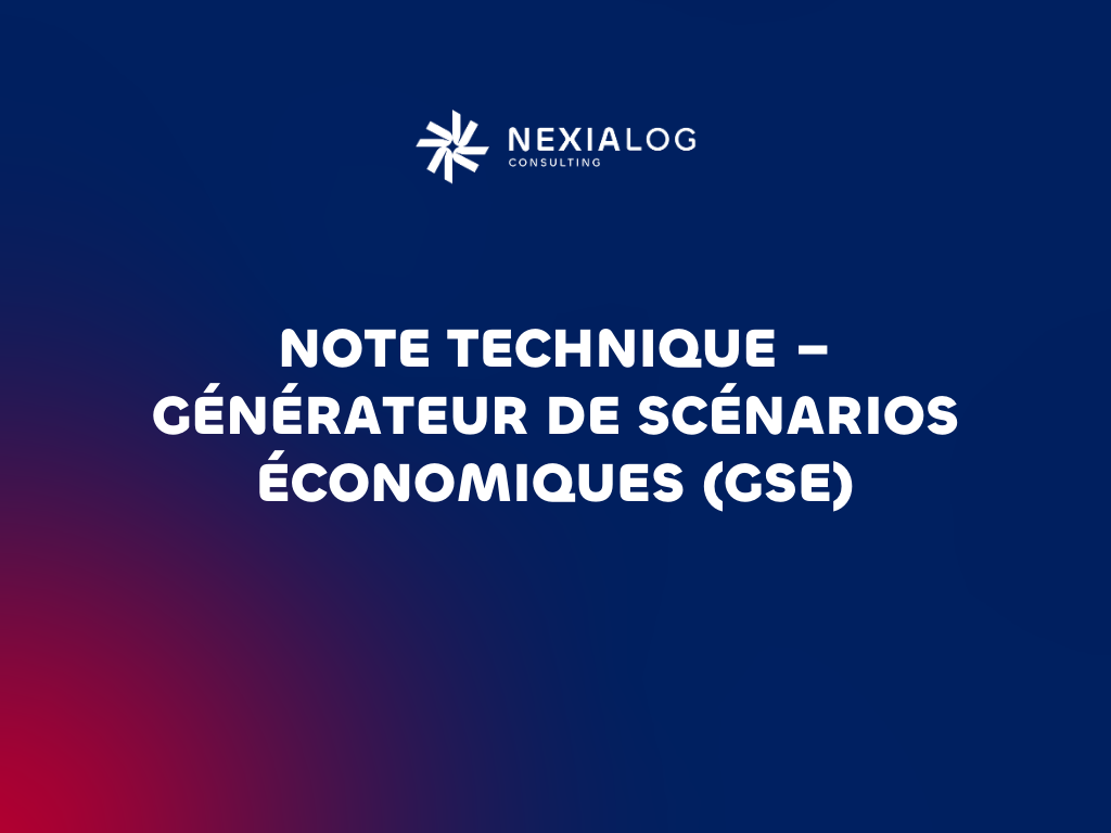 Note technique – Générateur de Scénarios Économiques (GSE)